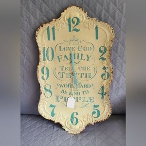 Beautiful New Metal Clock